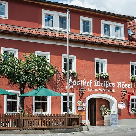Gasthof Weißes Rössl Mühldorf Exterior foto